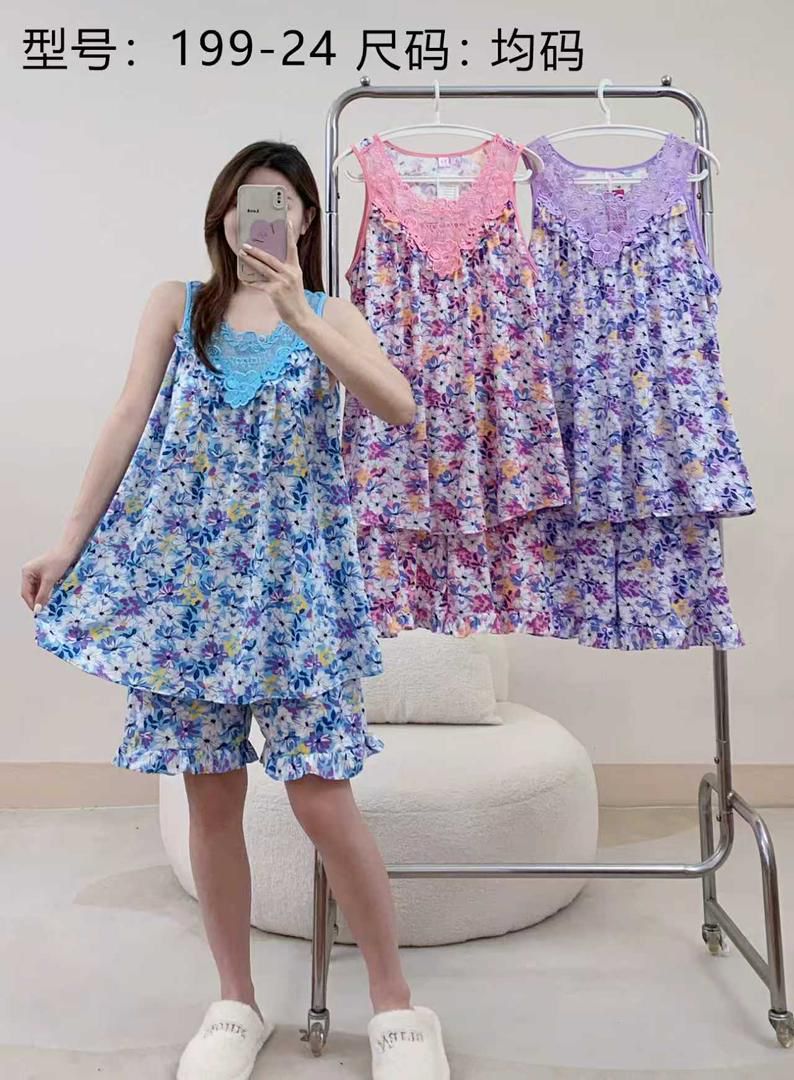 pyjamas femme bleu