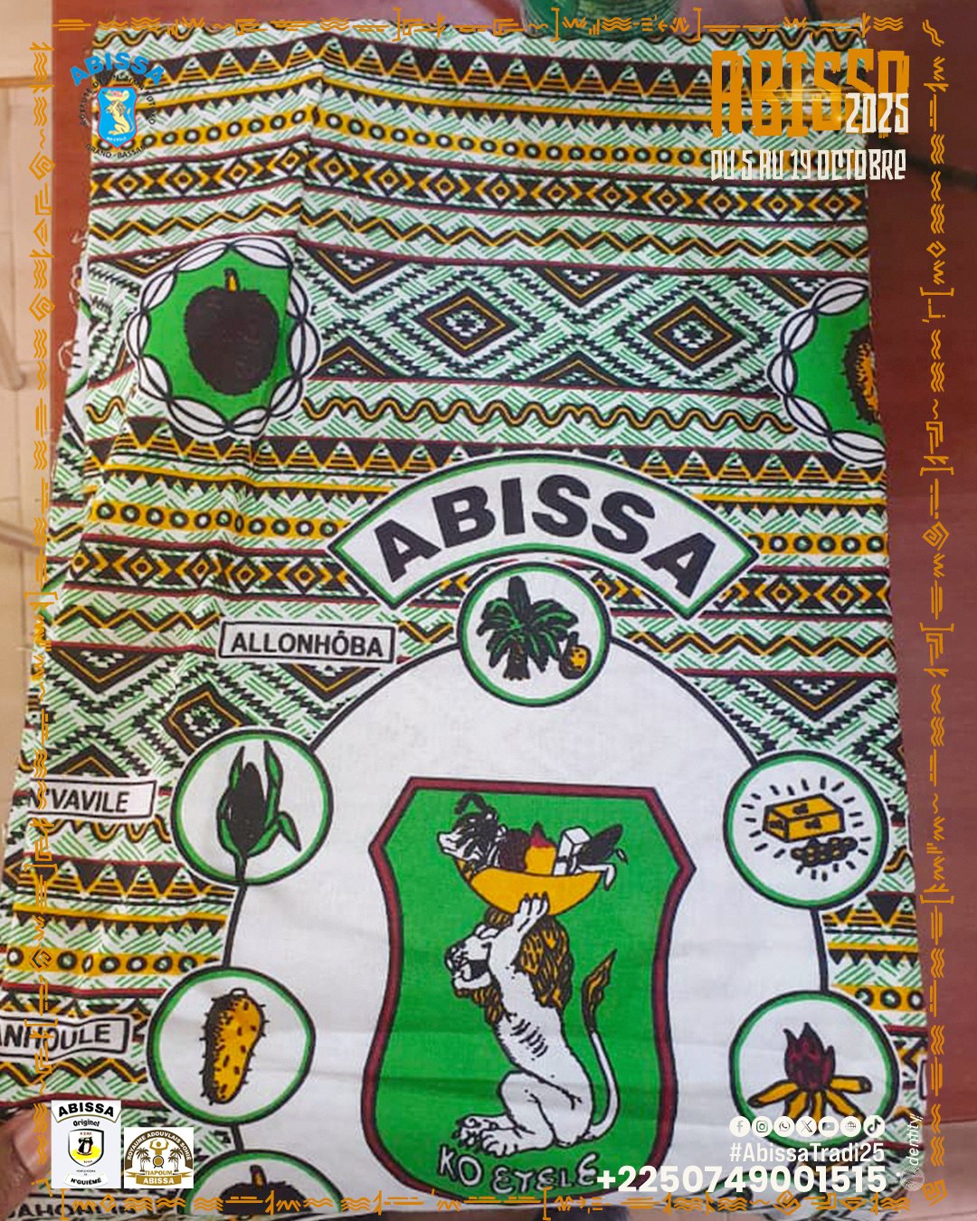 3 Pagnes Abissa 2025
